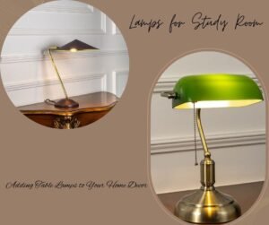 Lamps for Study Room 